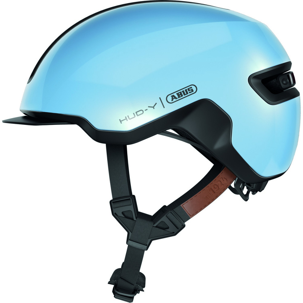 Image of ABUS kerékpáros városi sisak Hud-Y, In-Mold, iced blue M (54-58 cm)