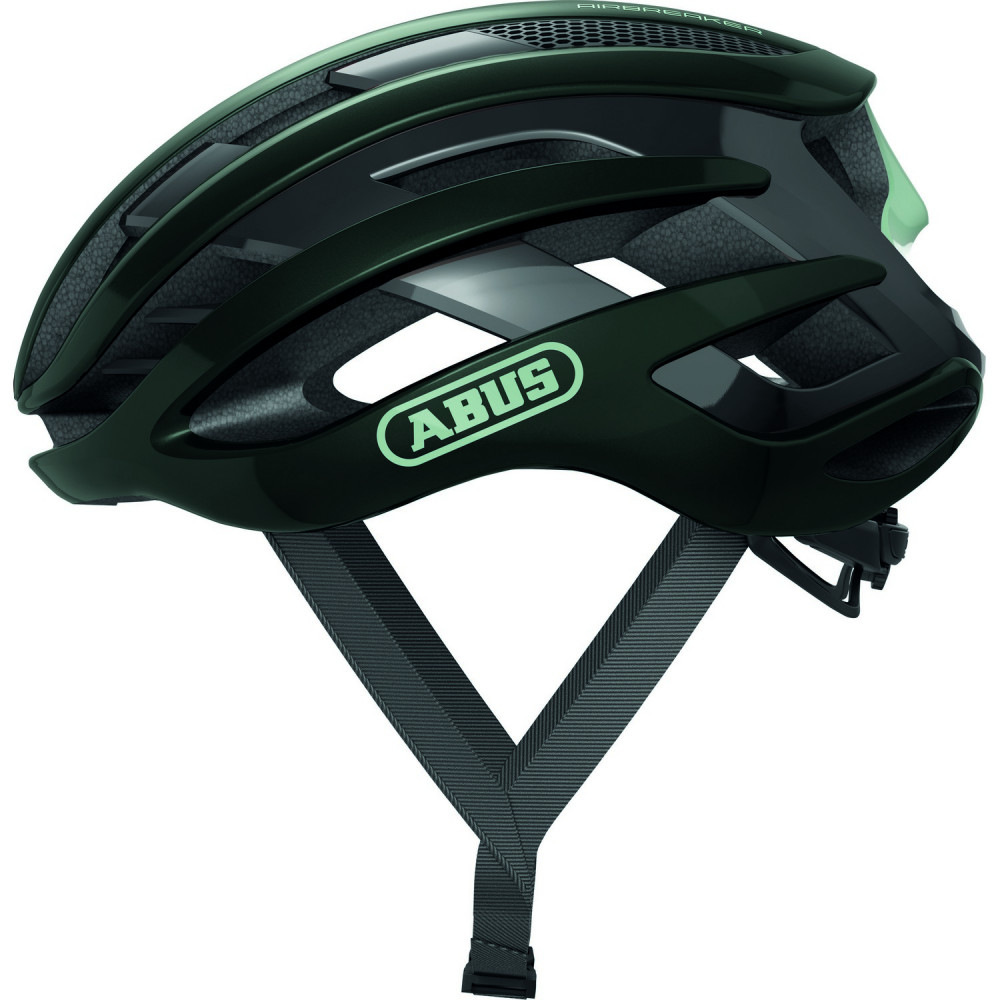 Image of ABUS kerékpáros sport sisak AirBreaker, In-Mold, moss green M (52-58 cm)
