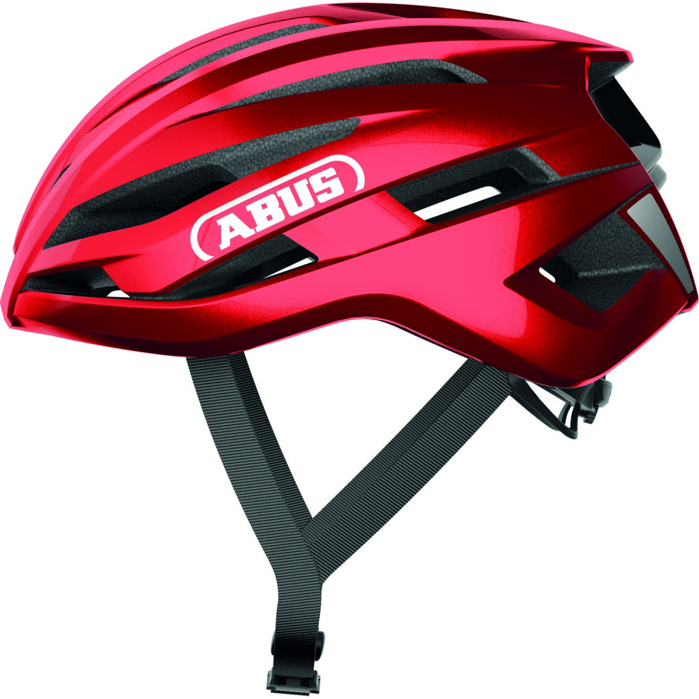Image of ABUS kerékpáros sport sisak StormChaser ACE, In-Mold, performance red M (54-58 cm)