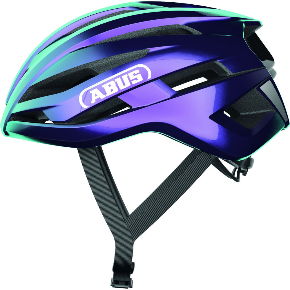 Image of ABUS kerékpáros sport sisak StormChaser ACE, In-Mold, flip flop purple S (51-55 cm)
