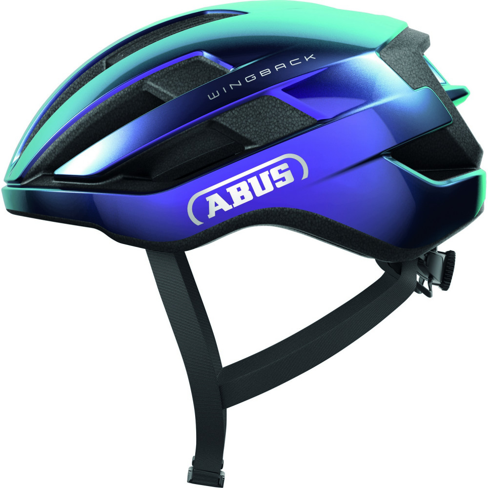 Image of ABUS kerékpáros sport sisak Wingback, In-Mold, flip flop purple S (51-55 cm)