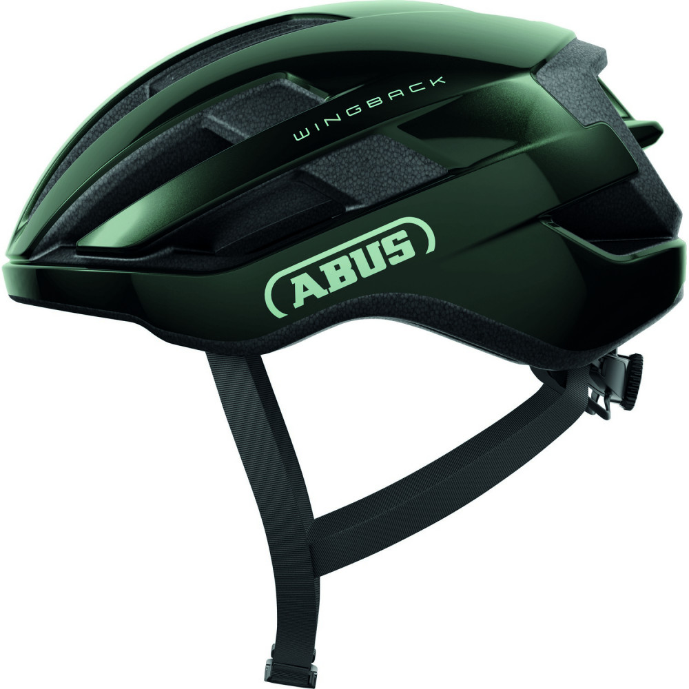 Image of ABUS kerékpáros sport sisak Wingback, In-Mold, moss green M (54-58 cm)