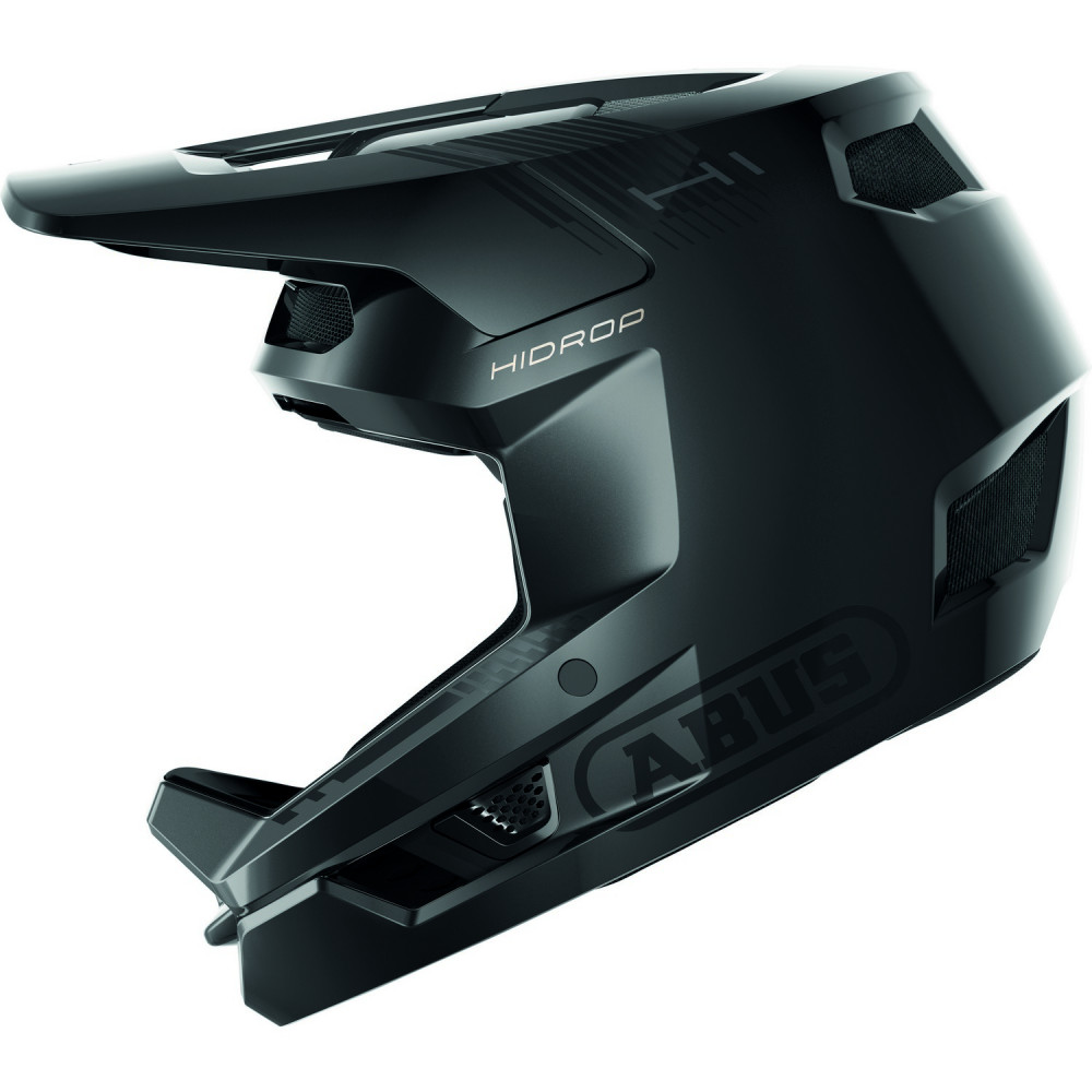 Image of ABUS kerékpáros sport sisak HiDrop, In-Mold, shiny black S (55-56 cm)