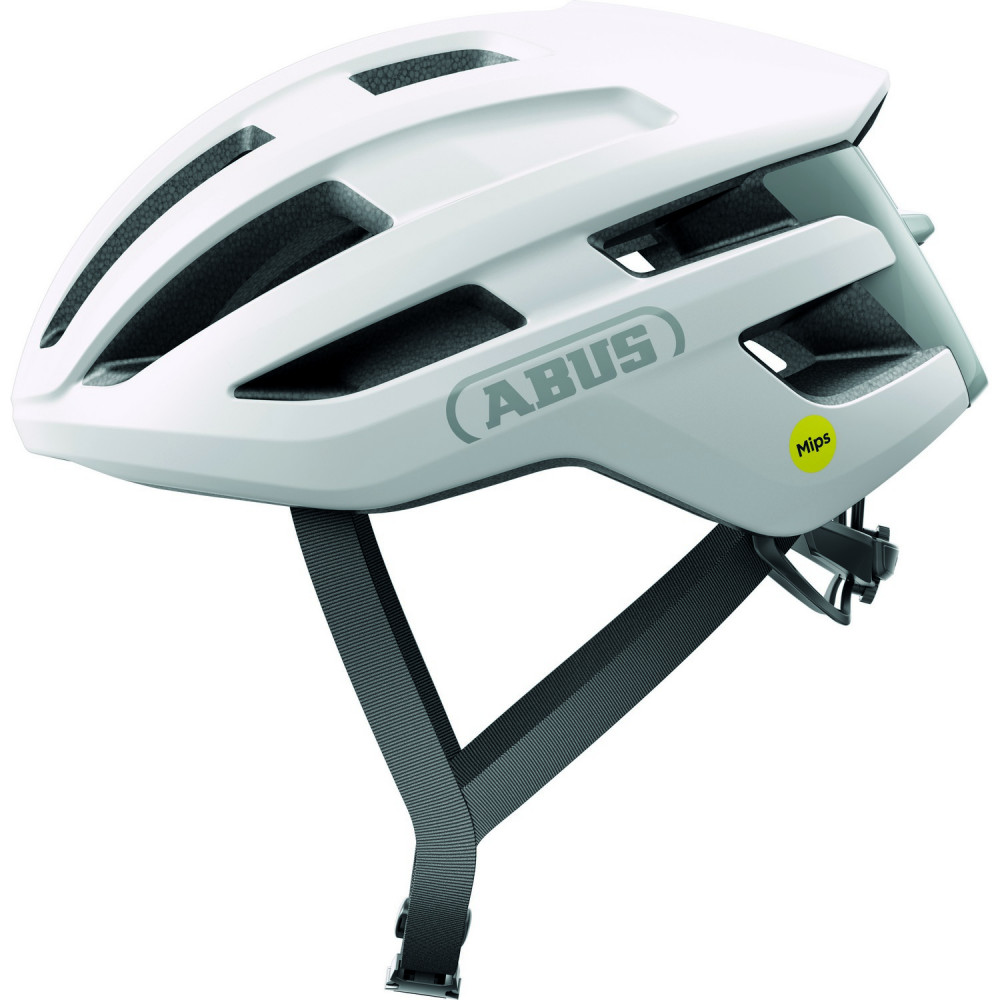 Image of ABUS kerékpáros sport sisak Powerdome MIPS, In-Mold, polar white S (51-55 cm)