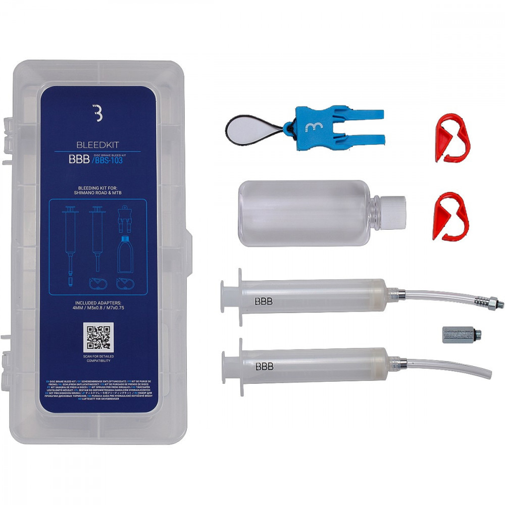 Image of BBB Cycling kerékpáros tárcsafék légtelenítő szett BBS-103 DiscBrake, Shimano kompatibilis