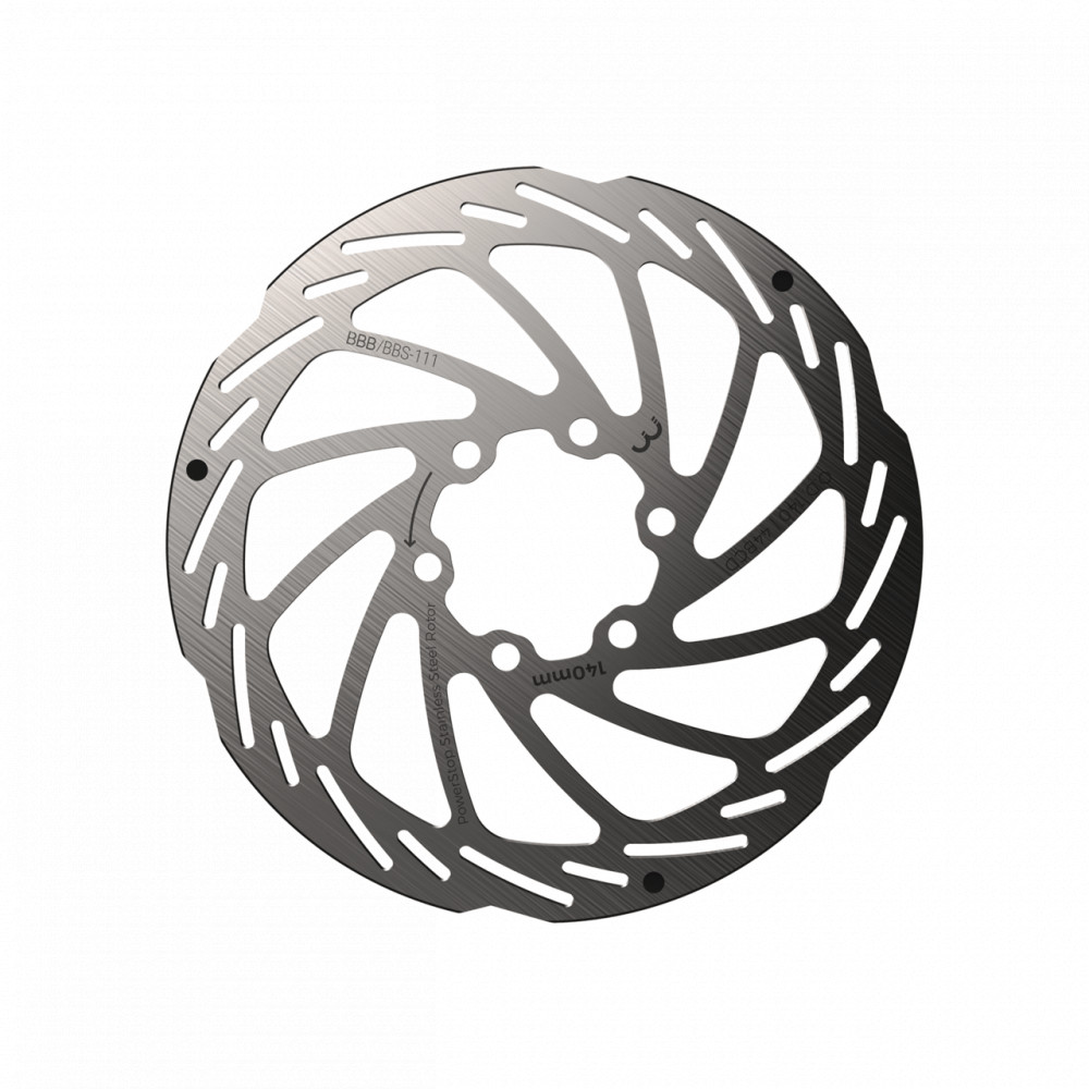 Image of BBB Cycling kerékpáros féktárcsa BBS-111 PowerStop, 6 csavaros, 140mm