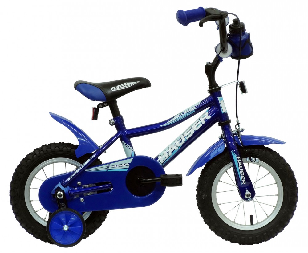 Hauser Puma gyerek bicikli 12" Fiú - Kék