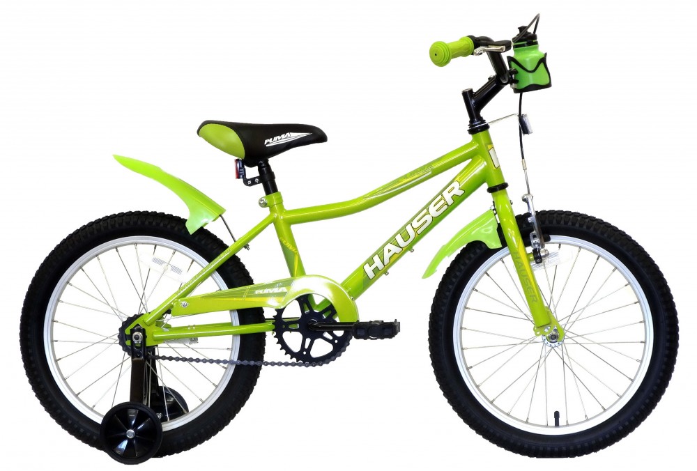 Hauser Puma gyerek bicikli - 18" - Fiú - Zöld