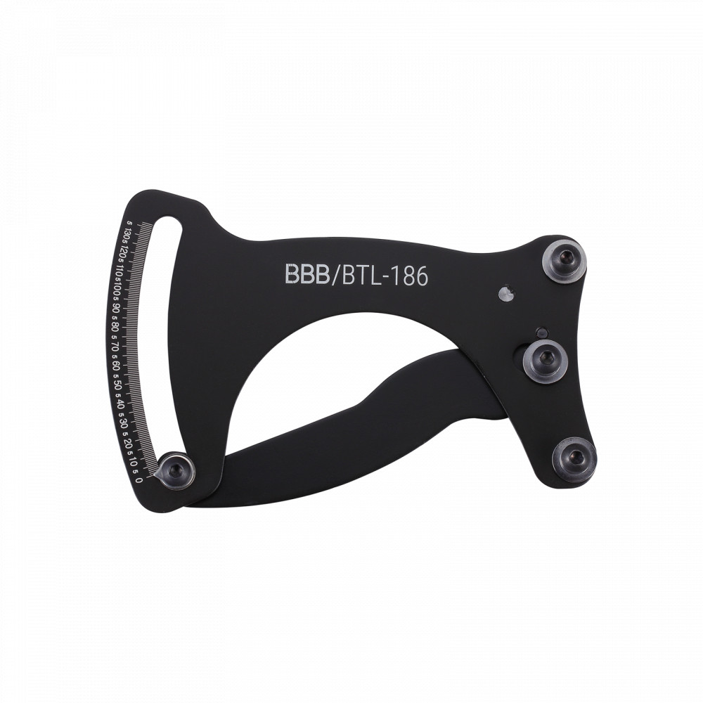 BBB Cycling kerékpáros szerszám - küllőfeszesség-mérő BTL-186 TensionGauge, mechanikus, kompatibilis minden küllő formával és anyagösszetétellel