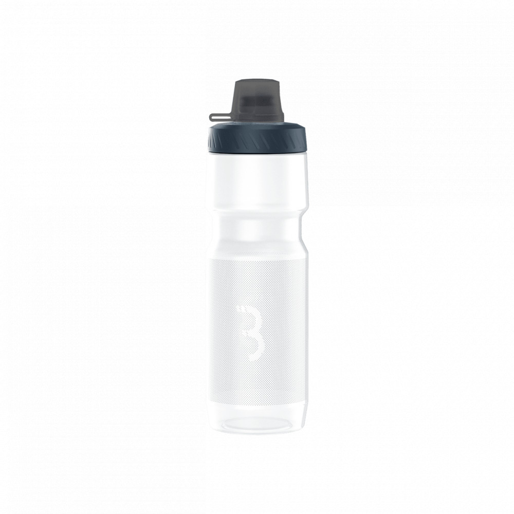 Image of BBB Cycling kerékpáros kulacs BWB-16 AutoTank Mudcap XL, 750ml, auto szeleppel, kupakkal, BPA mentes, mosogatógépben is mosható, átlátszó