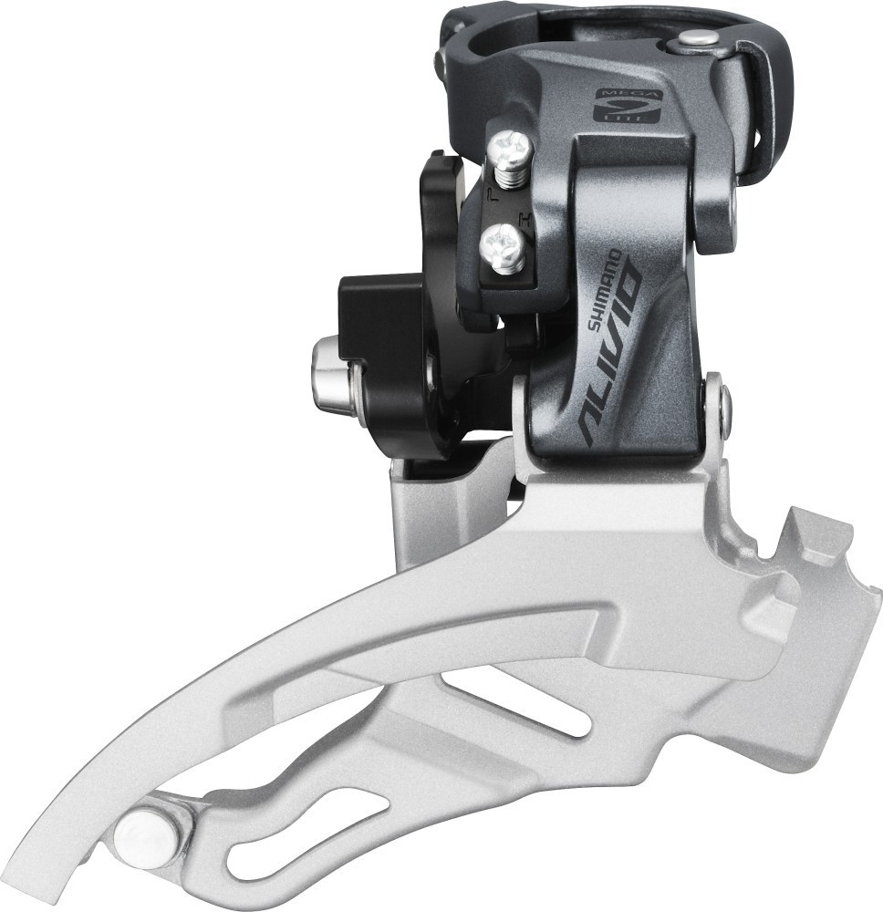 Shimano ALIVIO FD-M4000-DS3 Felsőbilincses Down Swing alul-felül húzós első váltó 3x9-fokozatú Shimano ALIVIO FD-M4000-DS3 Felsőbilincses Down Swing alul-felül húzós első váltó 3x9-fokozatú
