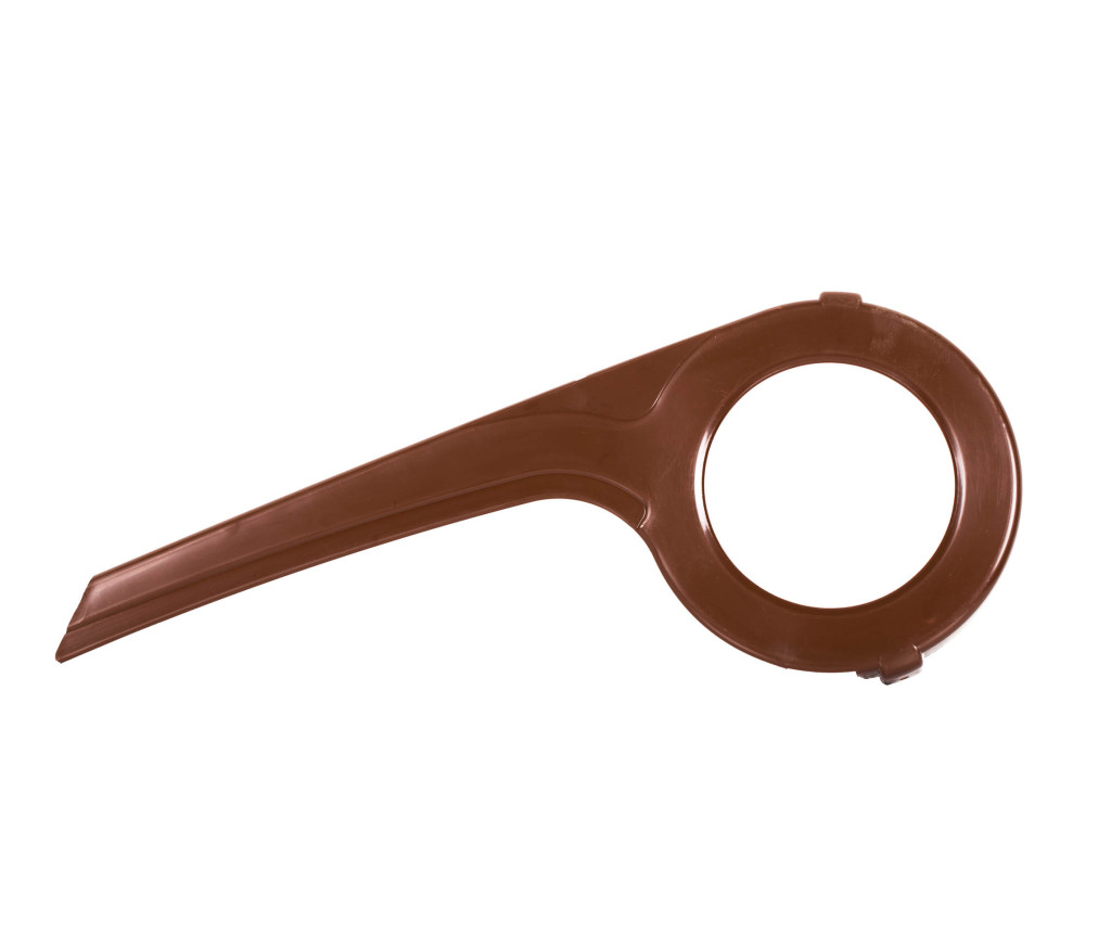 Image of Láncvédő műa. kis méretű barna