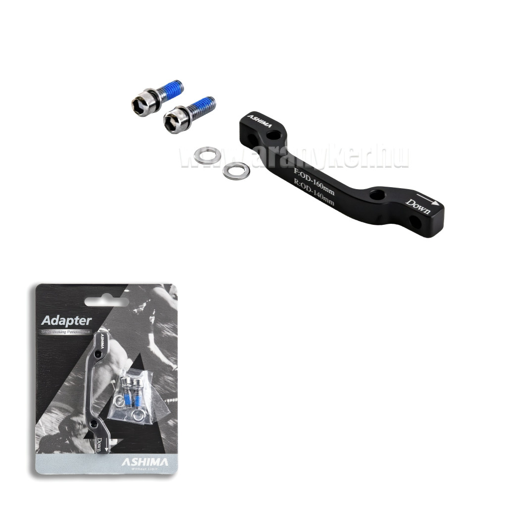 Image of Tárcsafékhez adapter ashima pm féktest is villa első-160/hátsó-140mm ashima