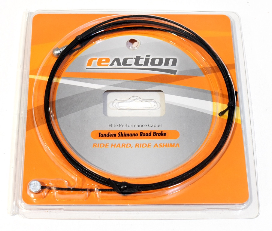 Image of Fékhuzal hátsó ashima reaction 1700mm d1,5mm road&amp;mtb slick &amp; ptfe inox 1700mmx1,5mm
