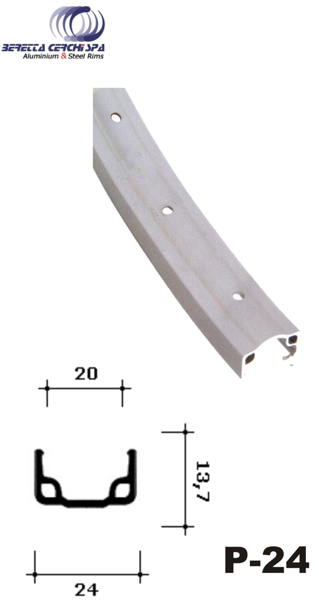 Image of Abroncs 22-622 alu. 36 lyukú