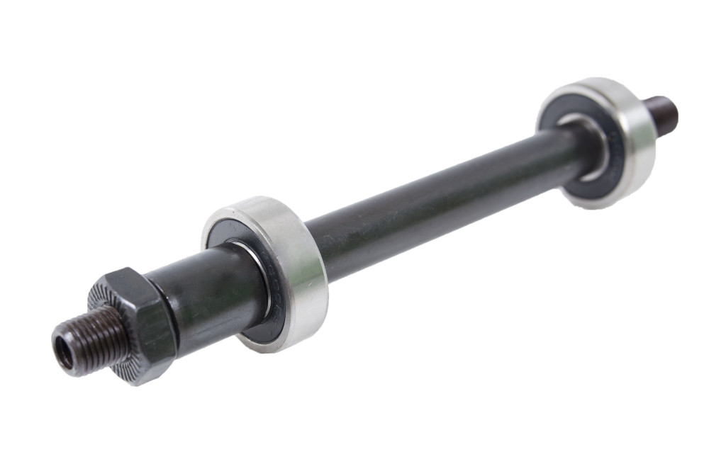 Image of Csőtengely hátsó 3/8x145 mm ipari csapágyas gyorszáras agyakhoz