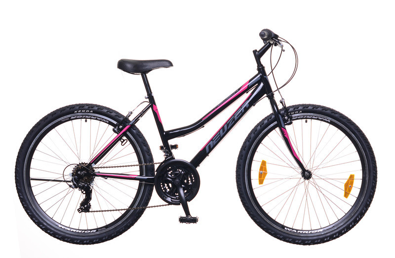 Neuzer Nelson 30 - 26" Lány MTB kerékpár 15"-os extra kicsi vázzal - Fekete/szürke-pink