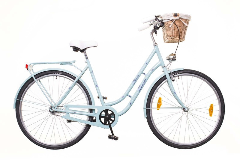 Neuzer Classic Prémium 28" - 1 sebességes női városi bicikli - celeste-fehér-kék