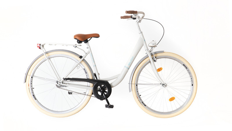 Neuzer Balaton Premium 28" női városi bicikli - 3 sebességes kontrás - agyváltós - Szürke színben