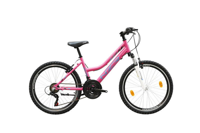 Neuzer Mistral 24 - gyermek kerékpár 24" lány - Pink/kék-fekete