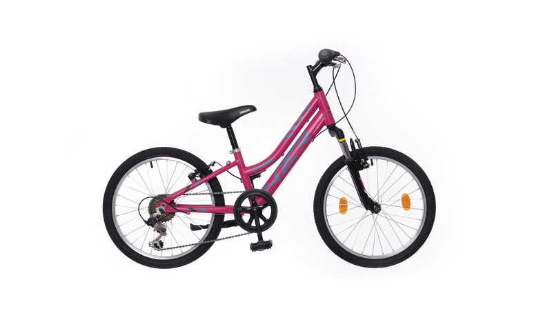 Neuzer Mistral 20" lány gyermek kerékpár - pink/kék- fekete