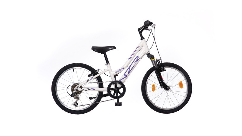 Neuzer Mistral 20 - gyermek kerékpár - lány -fehér/lila- fekete