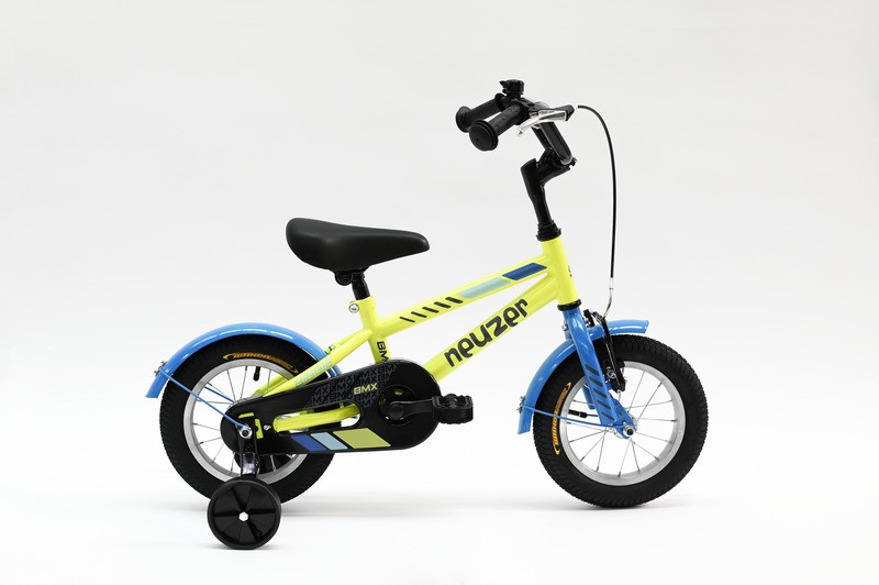Neuzer BMX 12" fiú gyerek kerékpár - Sárga/fekete-kék