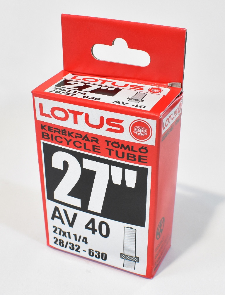 Image of Tömlő27x1 1/4 Lotus av40 28-32/622-630 dobozos