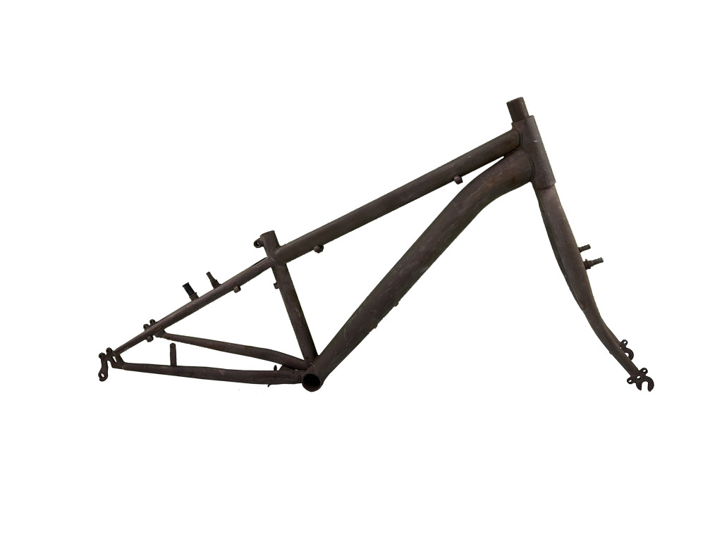 Gyerek kerékpár váz - Unisex - 24" Nyers / Festve