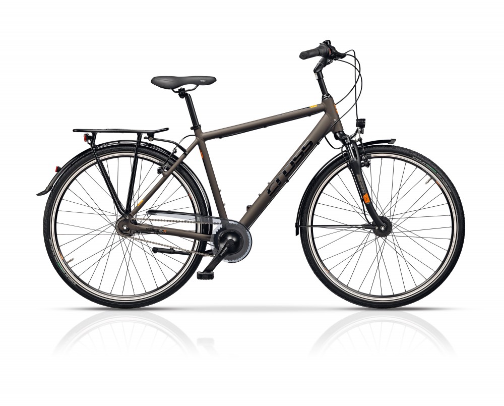 Cross Citerra Férfi kerékpár | Agyváltós N7 | 52cm | 20,5" - Mattszürke