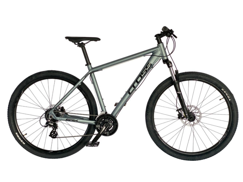 Cross GRX8 DB 29" Férfi MTB kerékpár- 46 cm - matt szürke