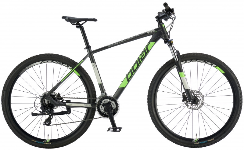 Polar Mirage Comp férfi 29" MTB kerékpár - Hidraulikus tárcsafékkel - fekete/zöld - 19"