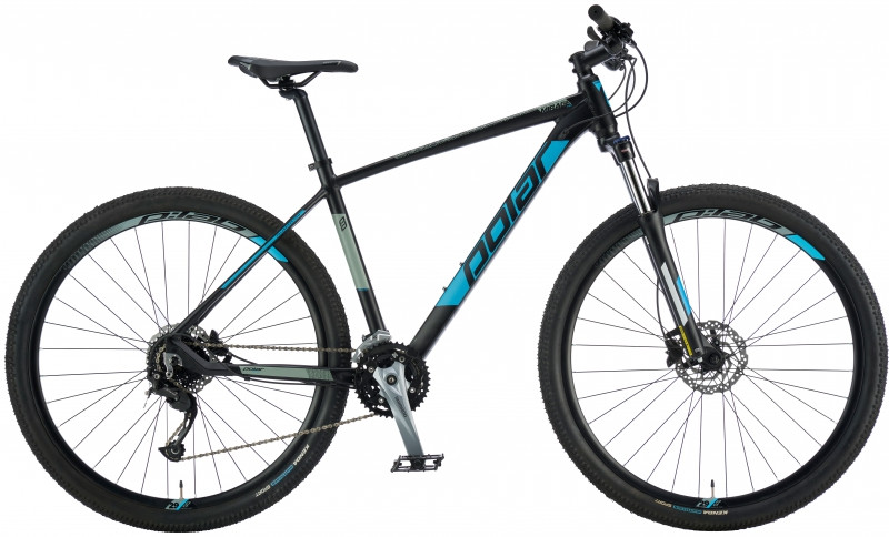 Polar Mirage PRO férfi 29" MTB kerékpár - Hidraulikus tárcsafékkel - fekete/kék - 19"